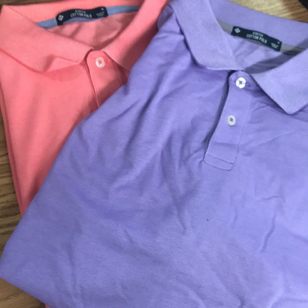 Members Mark set of two polos like new size medium